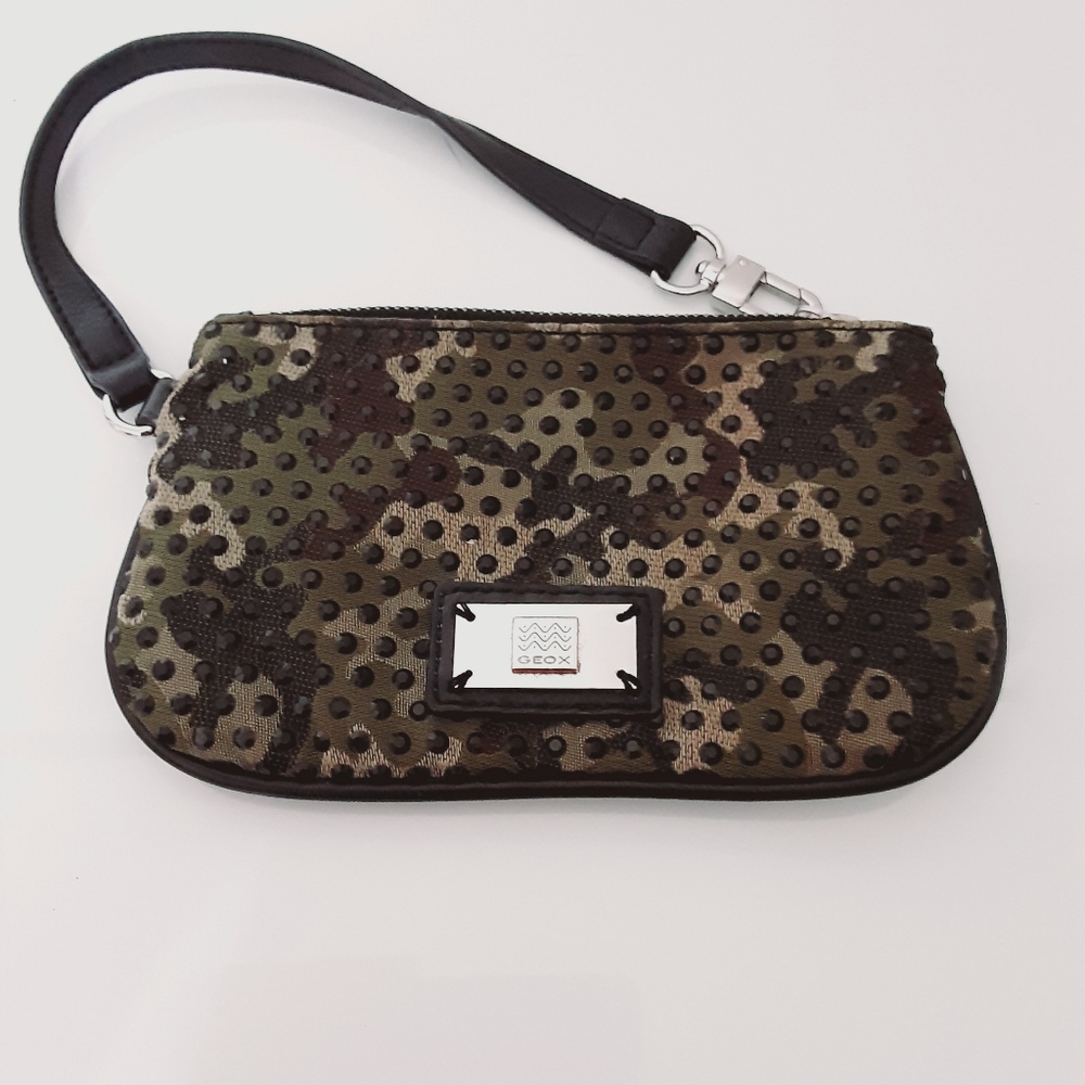 Geox  Camo Beaded Wristlet